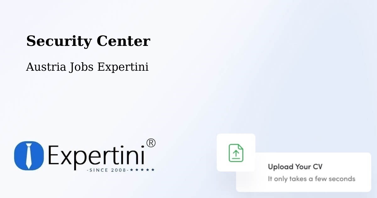Security & Compliance – Edt Bei Lambach - Austria Jobs Expertini